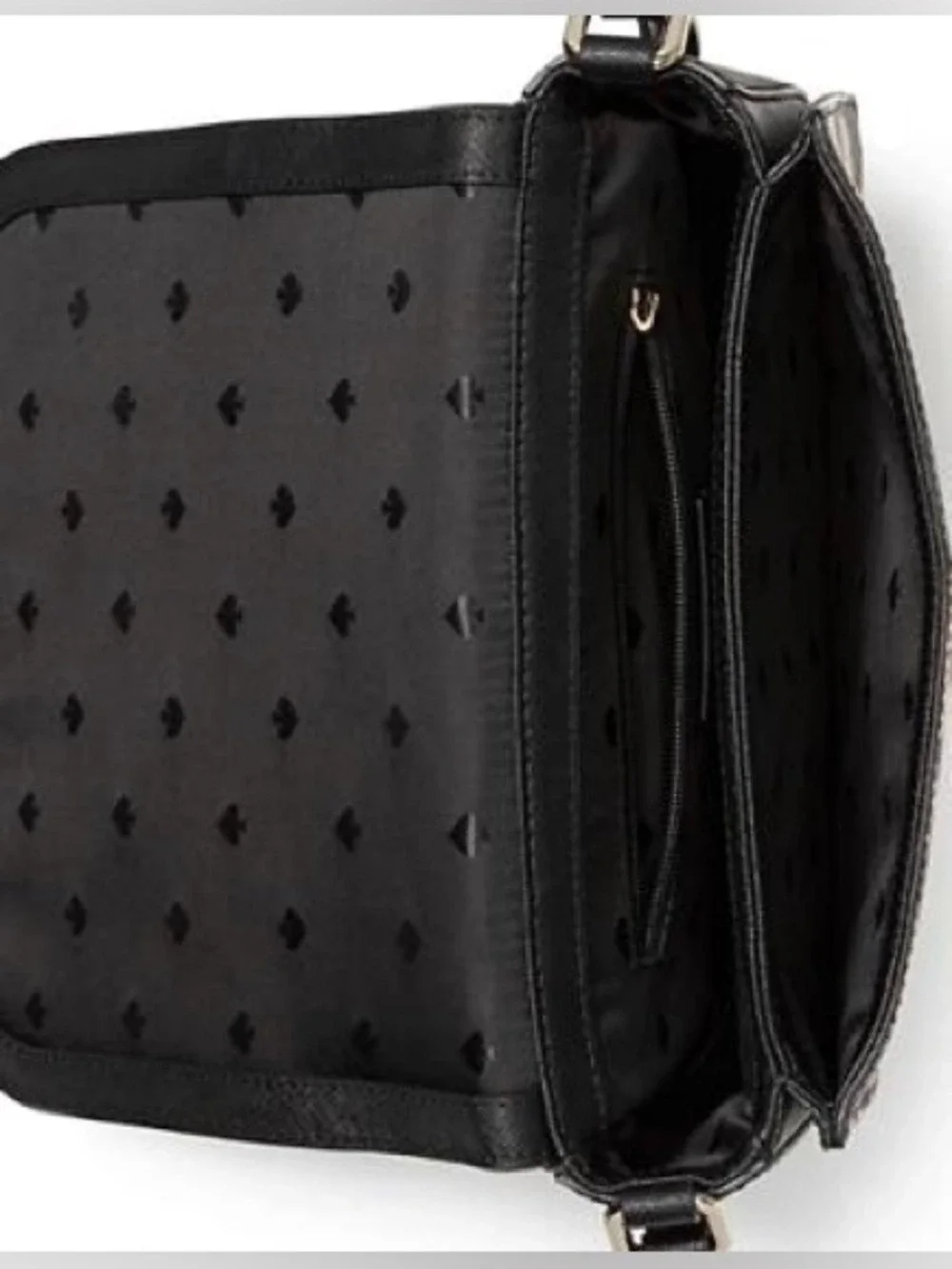 Kate Spade New York Large Carsen Crossbody Bag Laurel Way Gardenia Black Multi